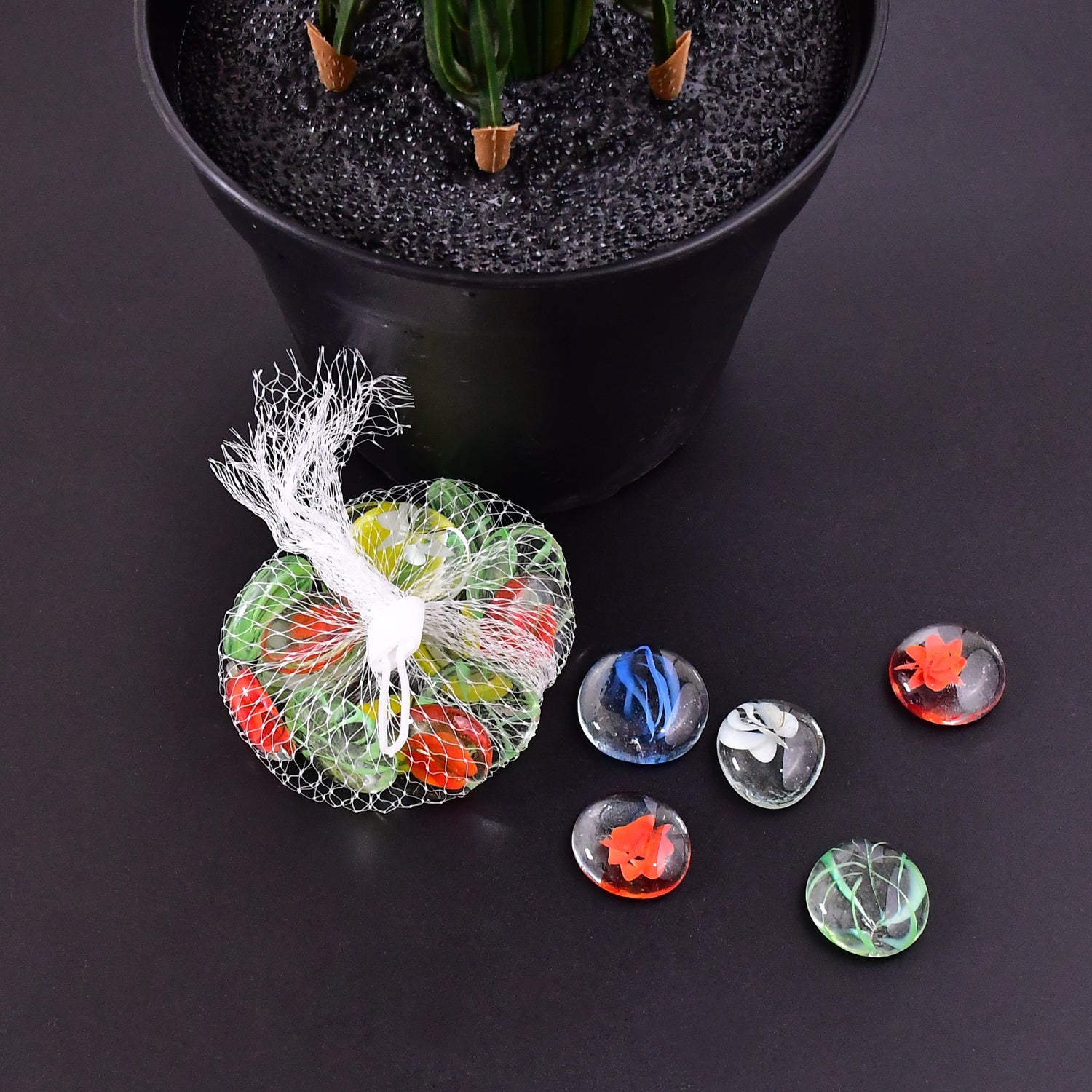 4019 Glass Gem Stone, Flat Round Marbles Pebbles for Vase Fillers, Attractive pebbles for Aquarium Fish Tank. DeoDap 4019 Glass Gem Stone, Flat Round Marbles Pebbles for Vase Fillers, Attractive pebbles for Aquarium Fish Tank. DeoDap
